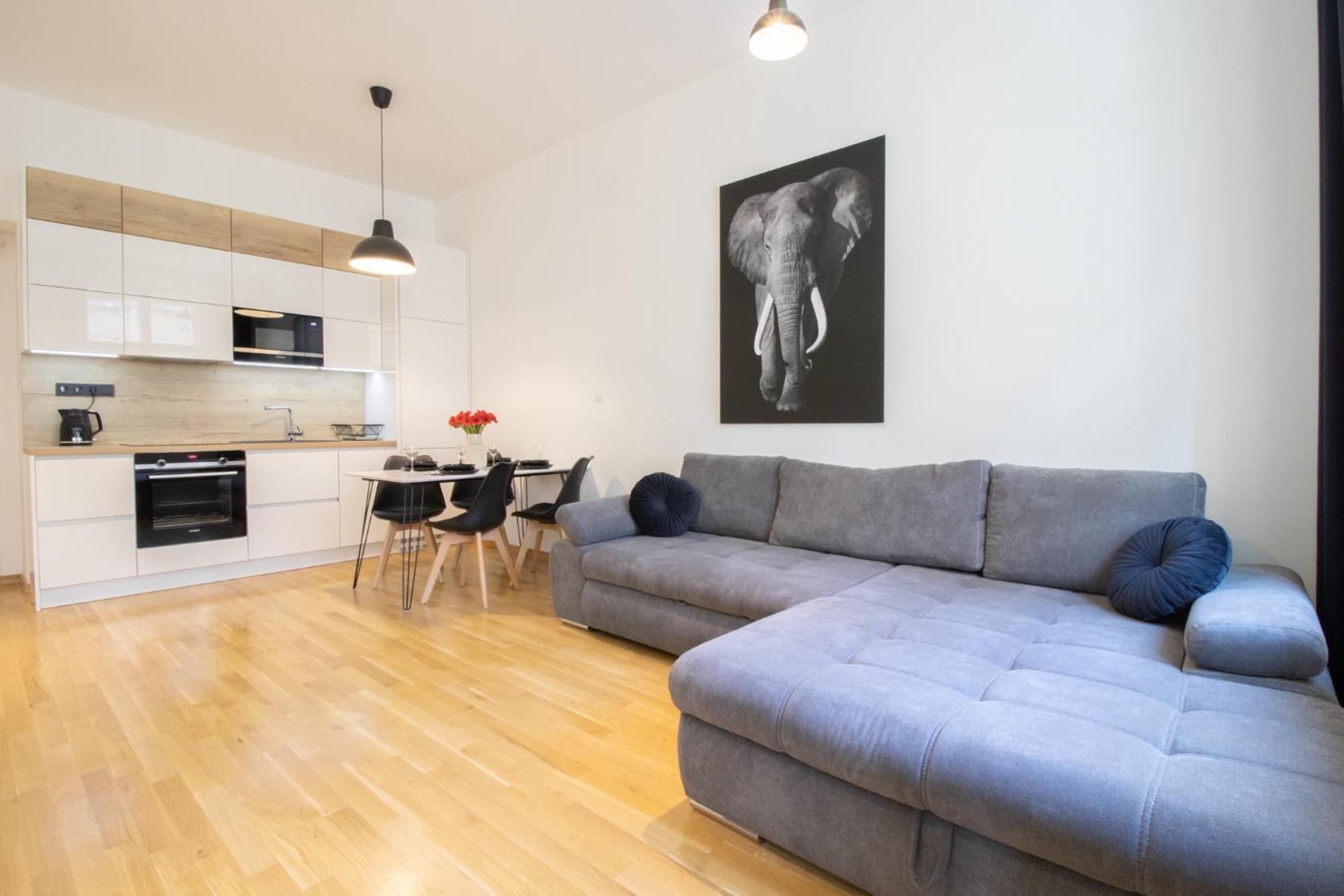 Krakovska Cr Apartments Prag Oda fotoğraf